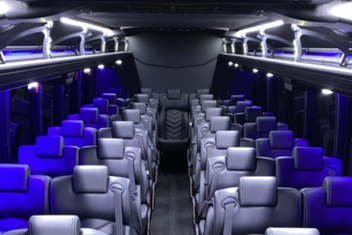Mobile Charter Bus Interior