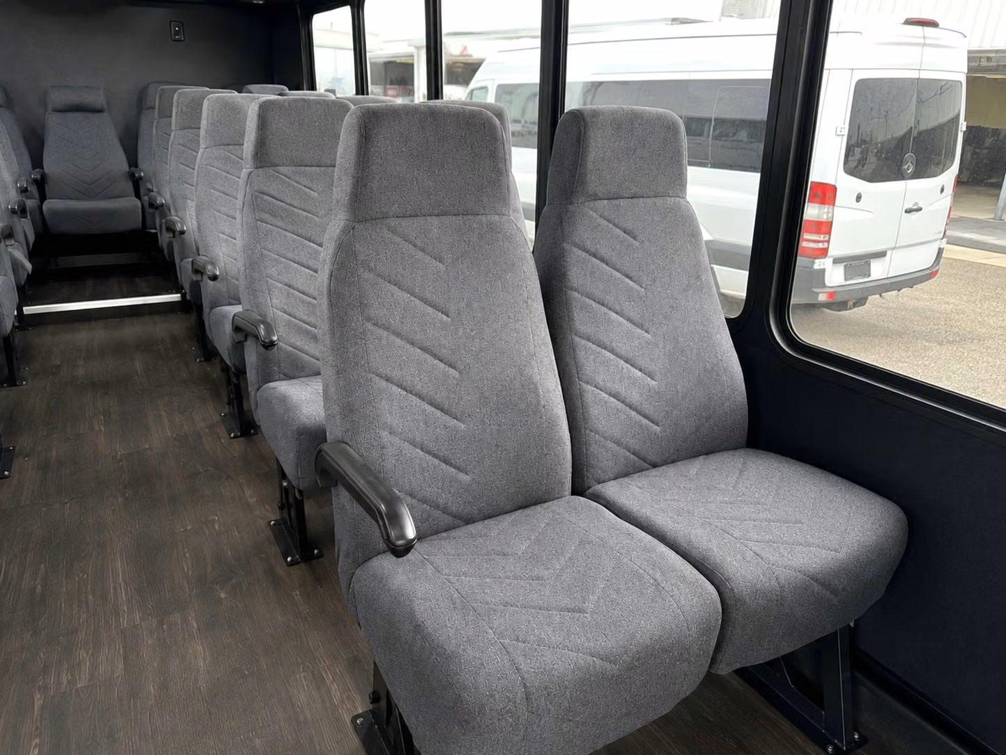 20 passenger minibus interior