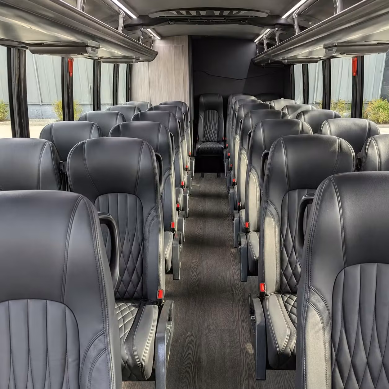 30 passenger minibus inside