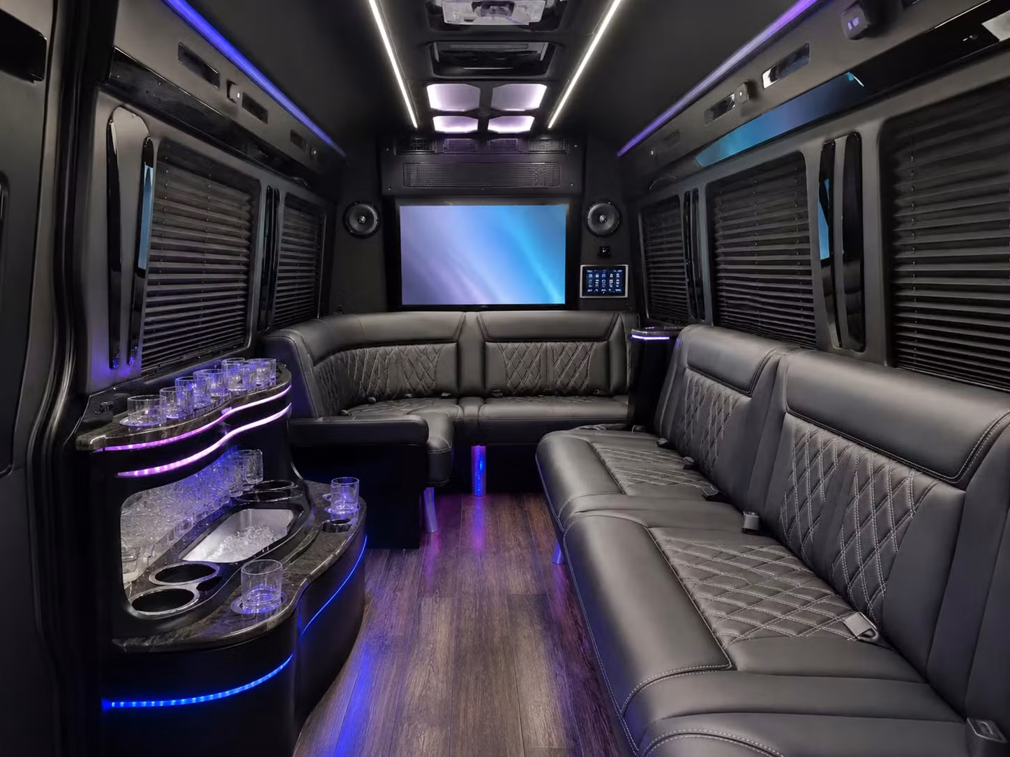 bus rental options for mobile trips