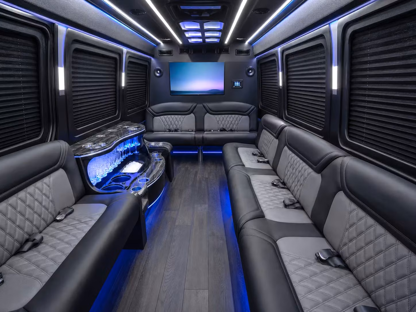 sprinter limousine inside