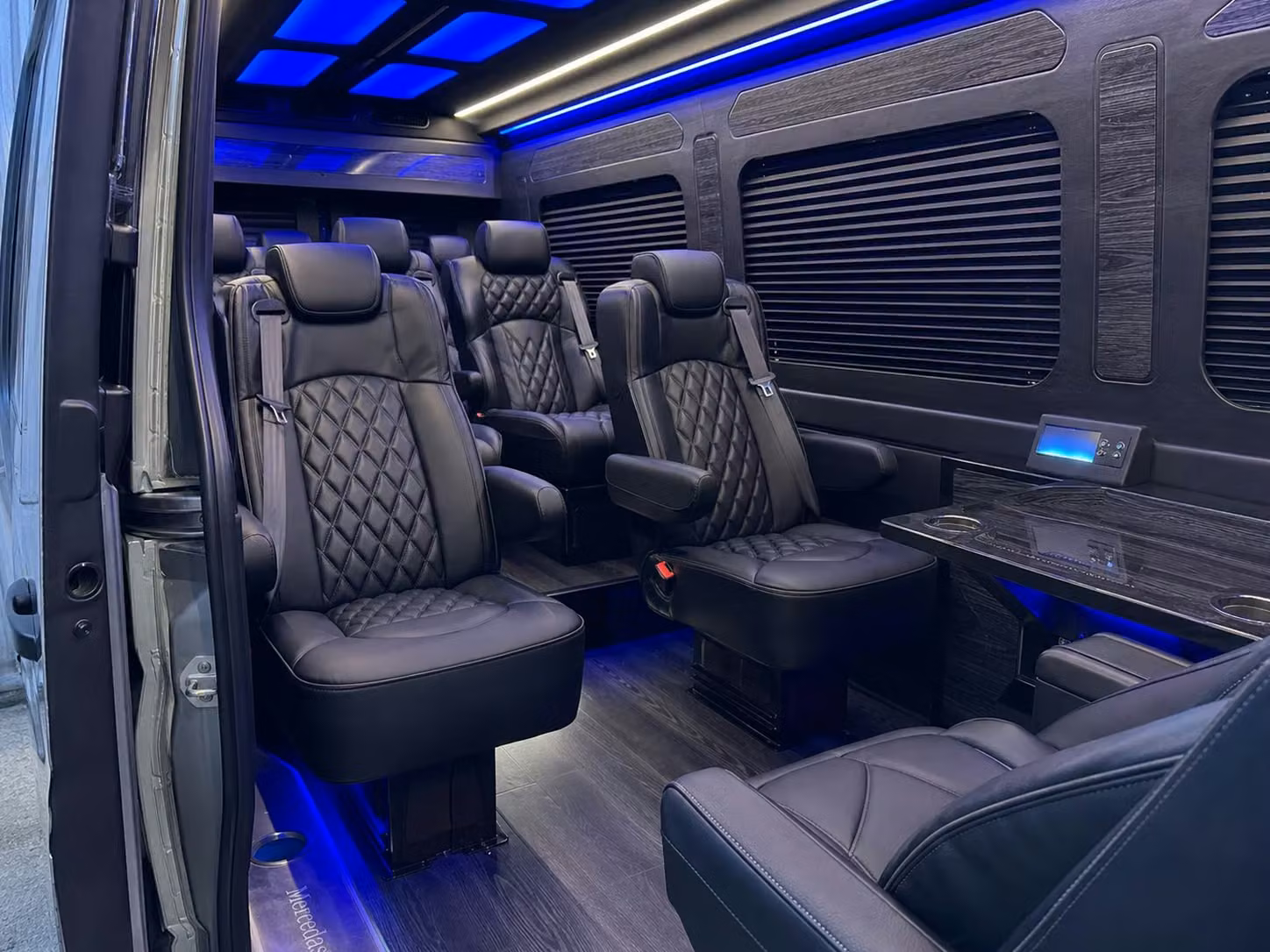 sprinter van transportation for groups and events across mobile