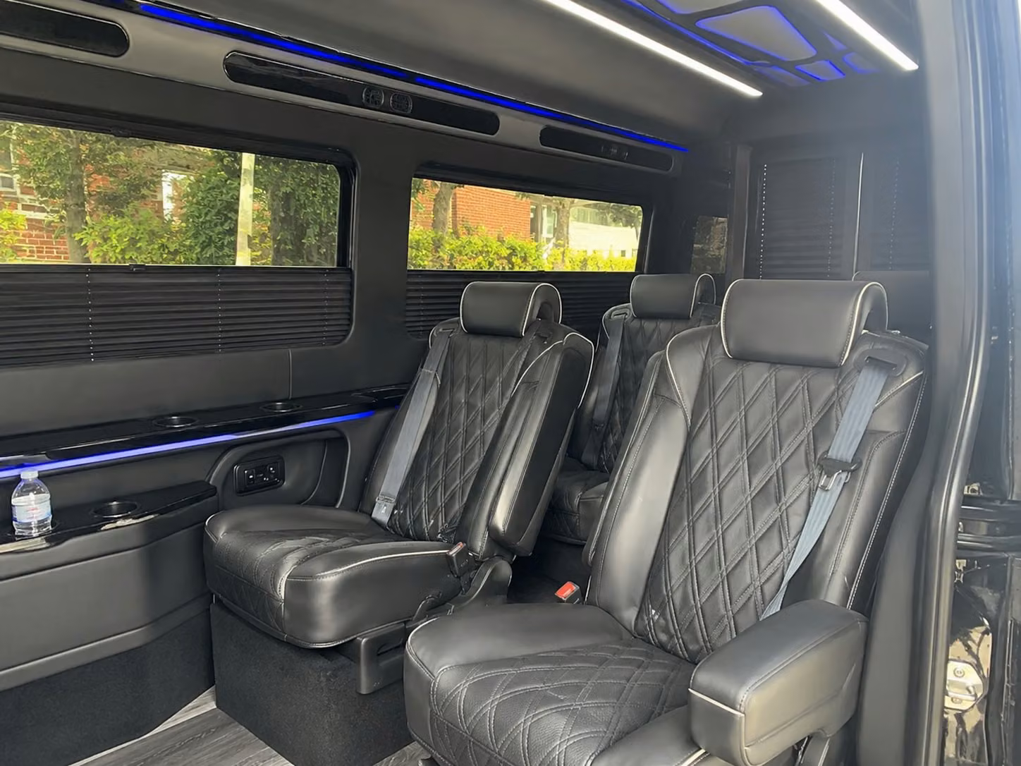 sprinter van with driver interior