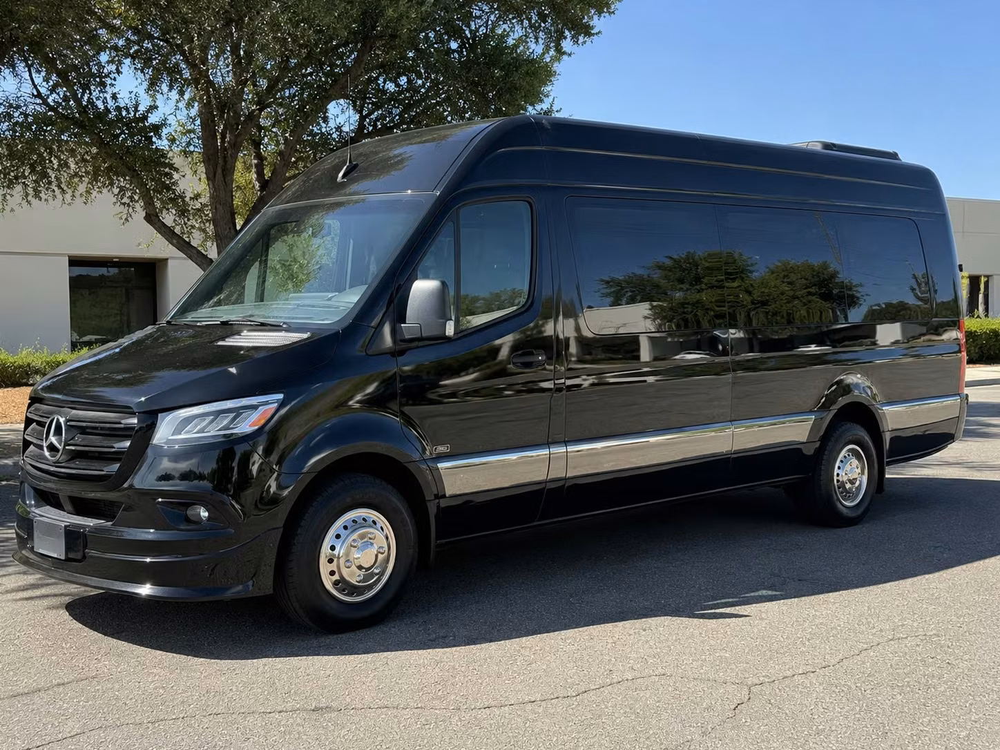 sprinter van with driver